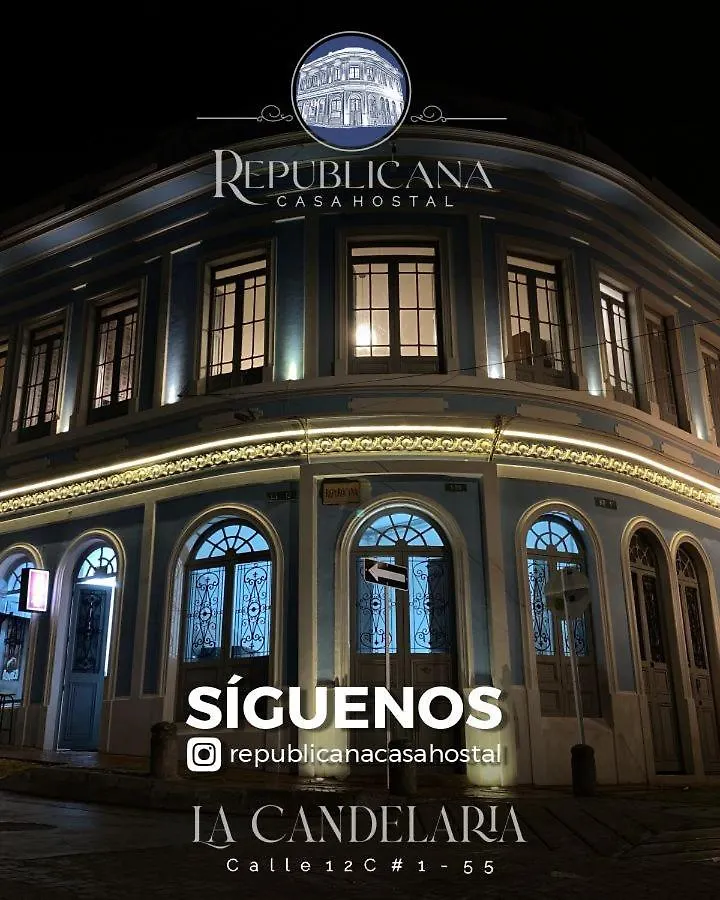 Pensión Republicana Casa Hostal - Habitación 6 Calima Bogotá